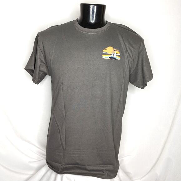 Sonoma Men's Graphic T-Shirt | Medium | Gray | New with Tags (NWT) - Picture 1 of 3